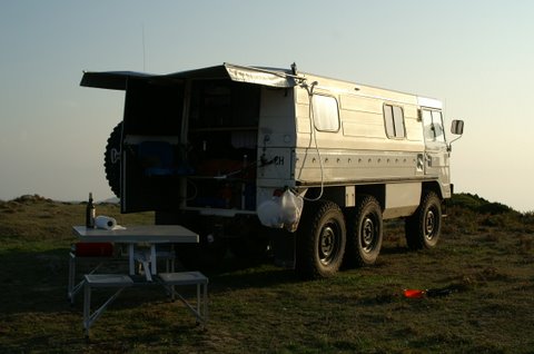 un bivouac estival